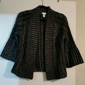 CHICOS  Open Front Cardigan Sweater